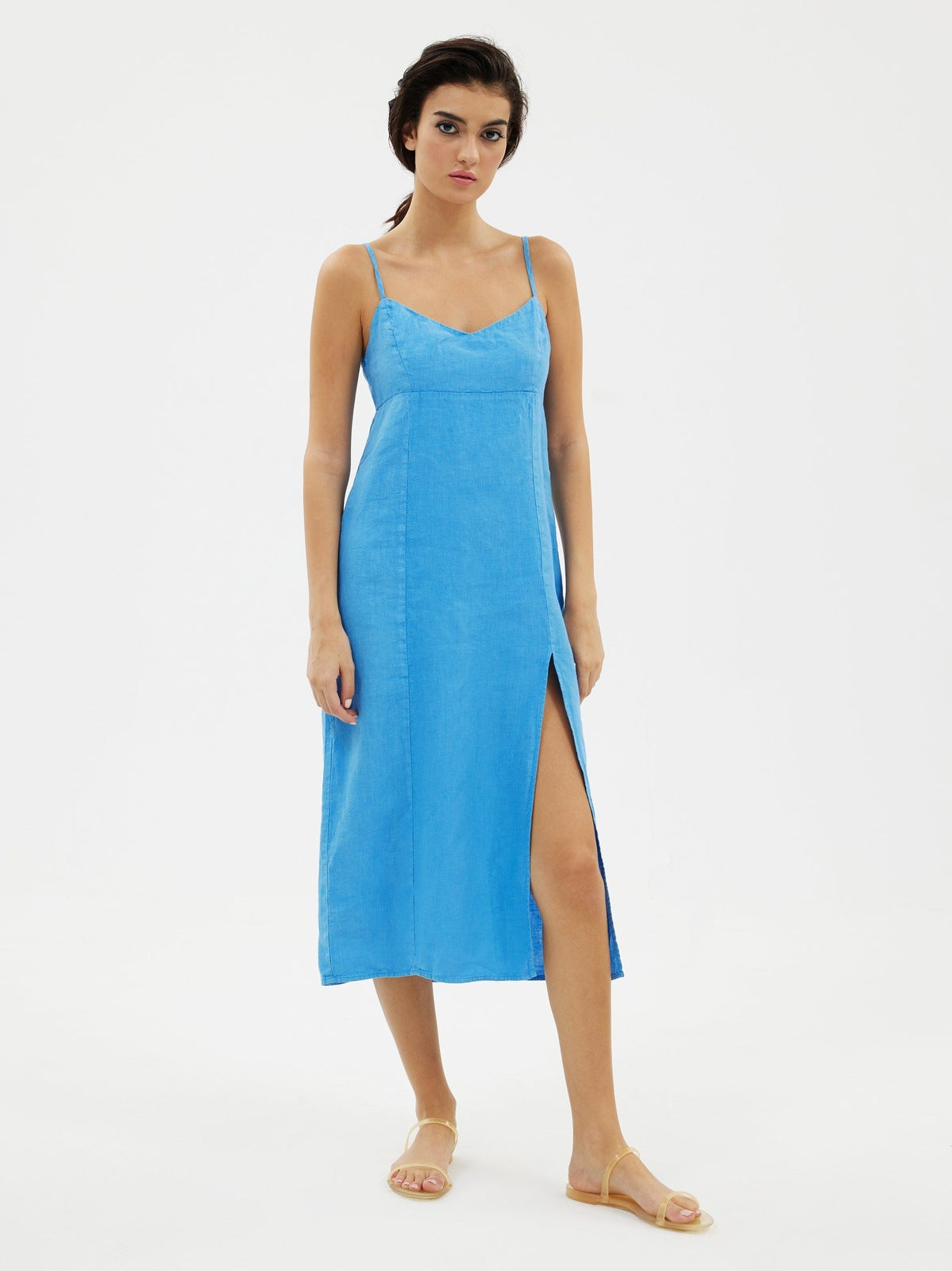 The Jeneia Organic Linen Dress