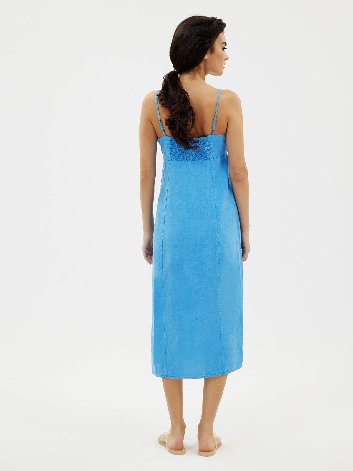 The Jeneia Organic Linen Dress