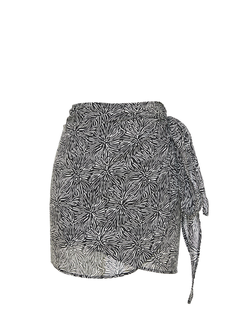 The Ruban wrap-skirt in Dandelion