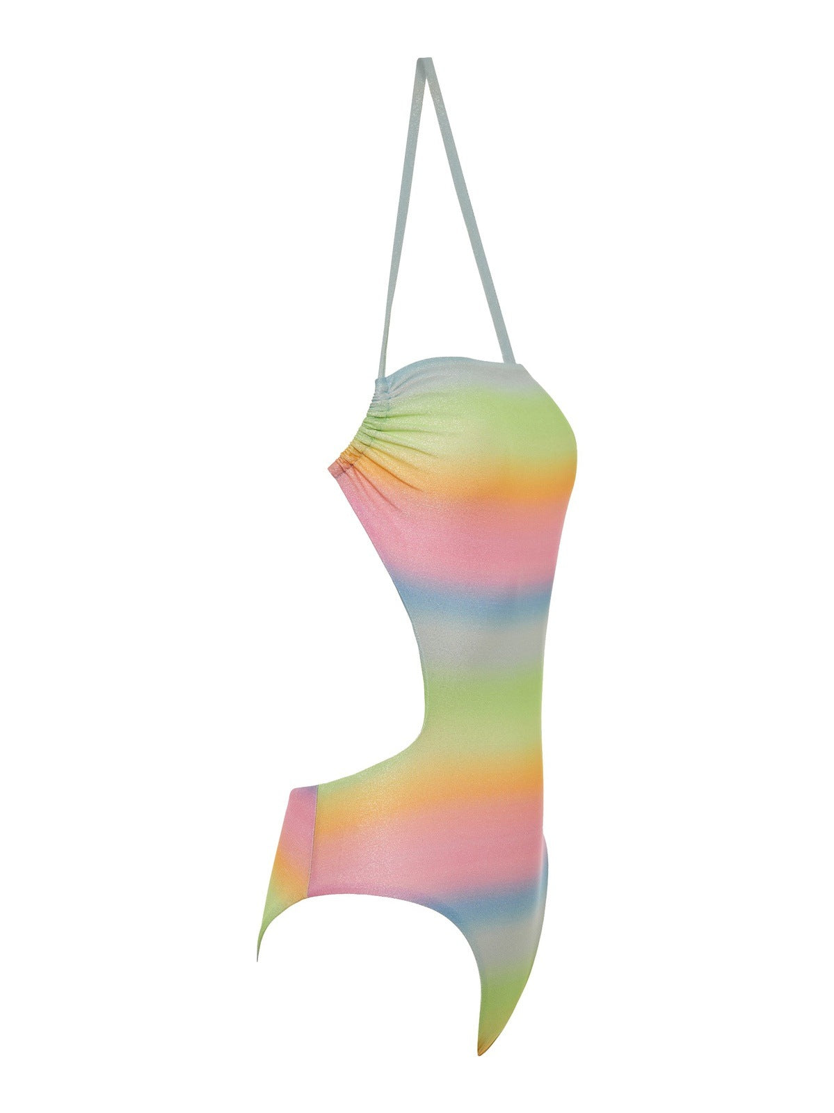 Yasmin Cutout Swimsuit in Rainbow
