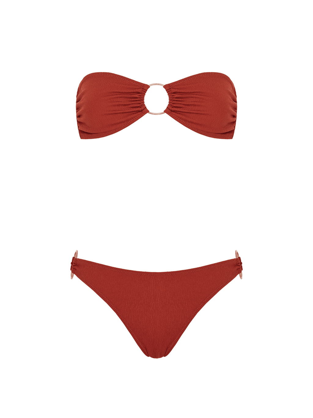 Amanda in Jacquard Terracotta