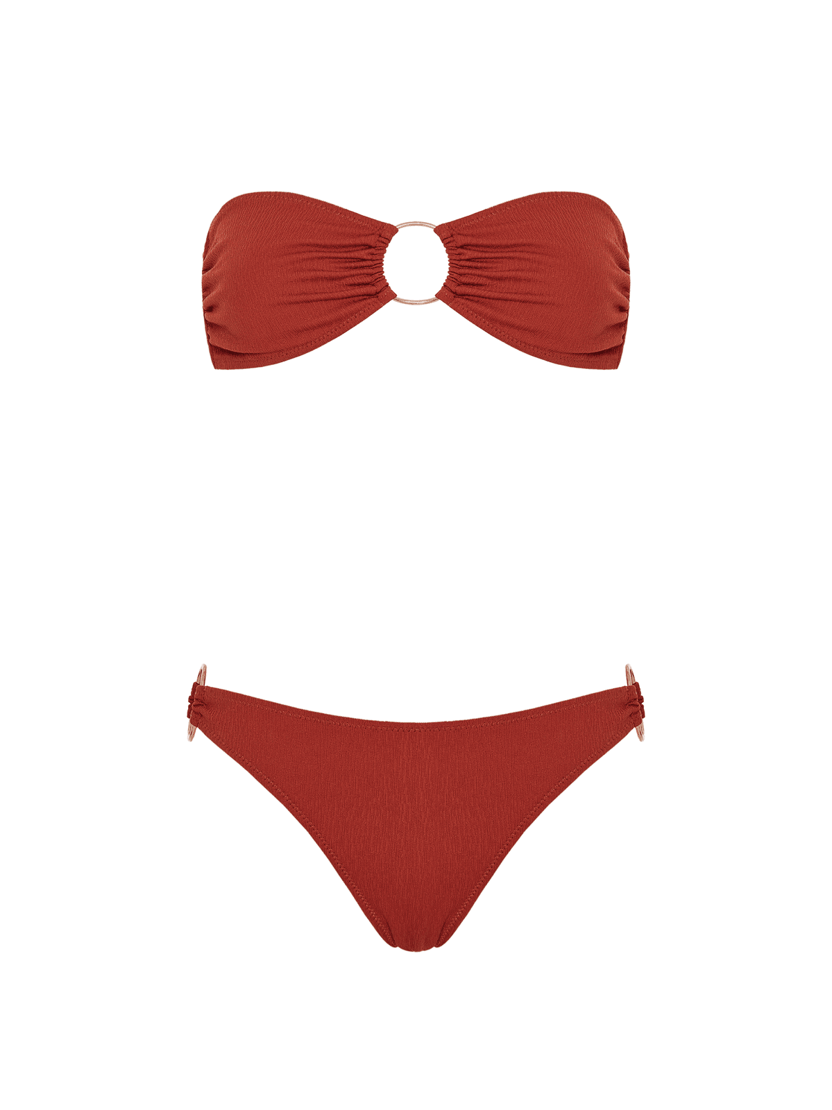 Amanda in Jacquard Terracotta