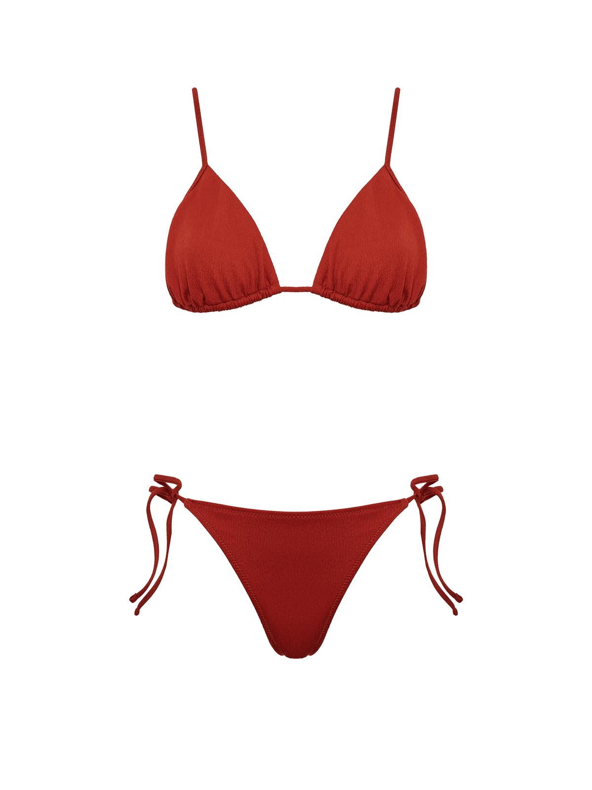 Bisou in Jacquard Terracotta