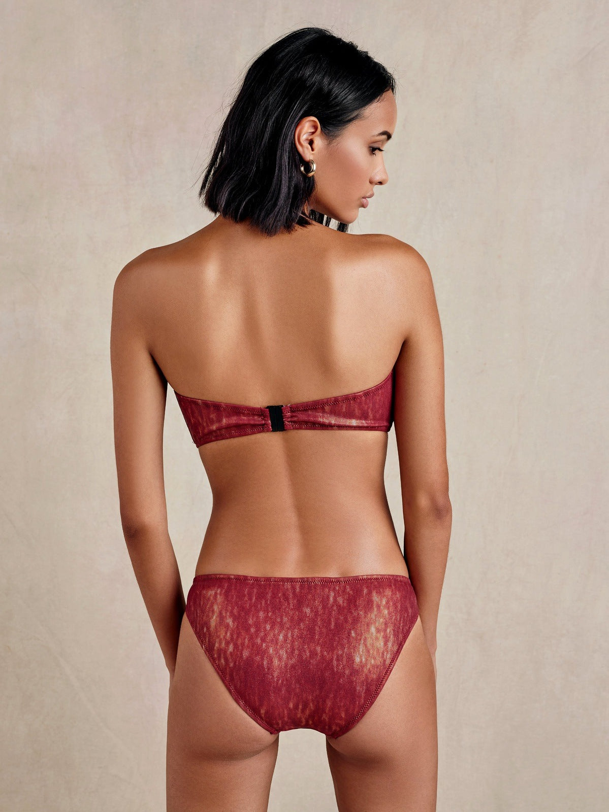 Cara bikini set in Red Tortuga