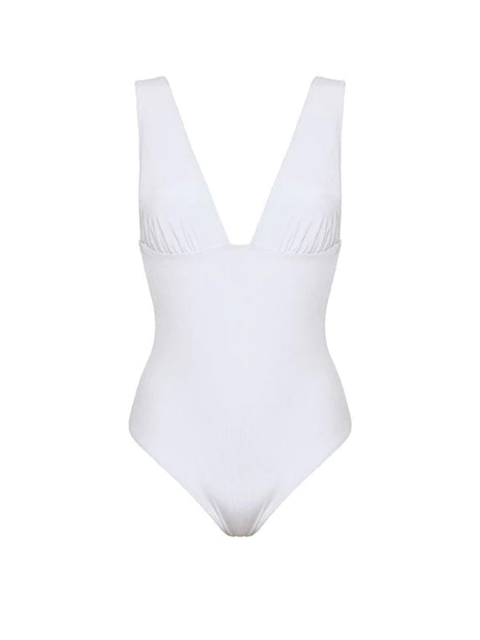 Alexa swimsuit in Bianco