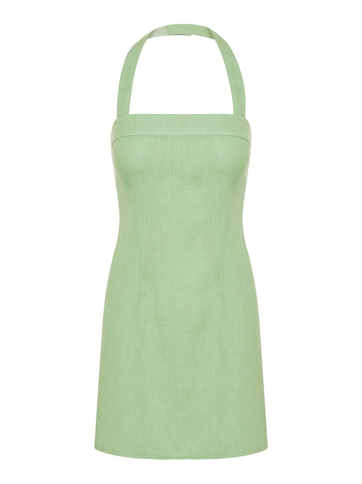 The Katie dress in Matcha