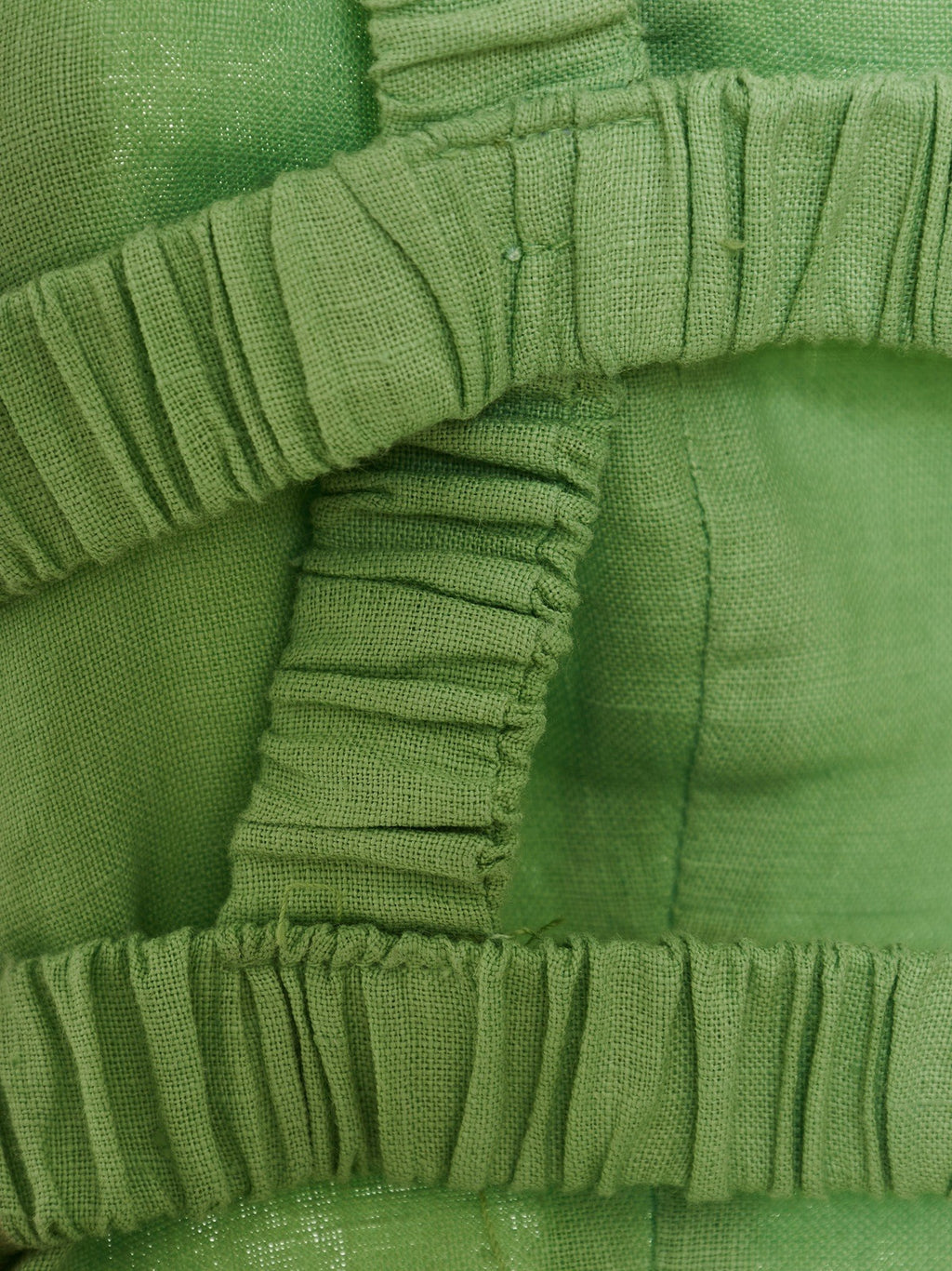 The Rita dress in Matcha