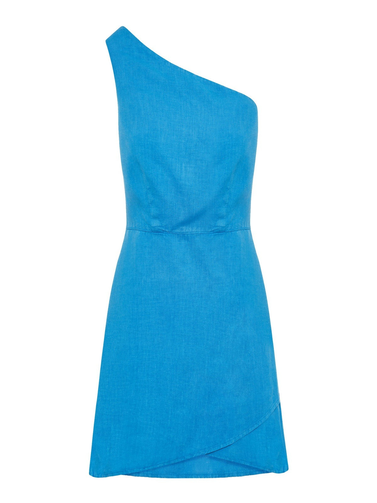 The Tallulah Linen Dress in Milos