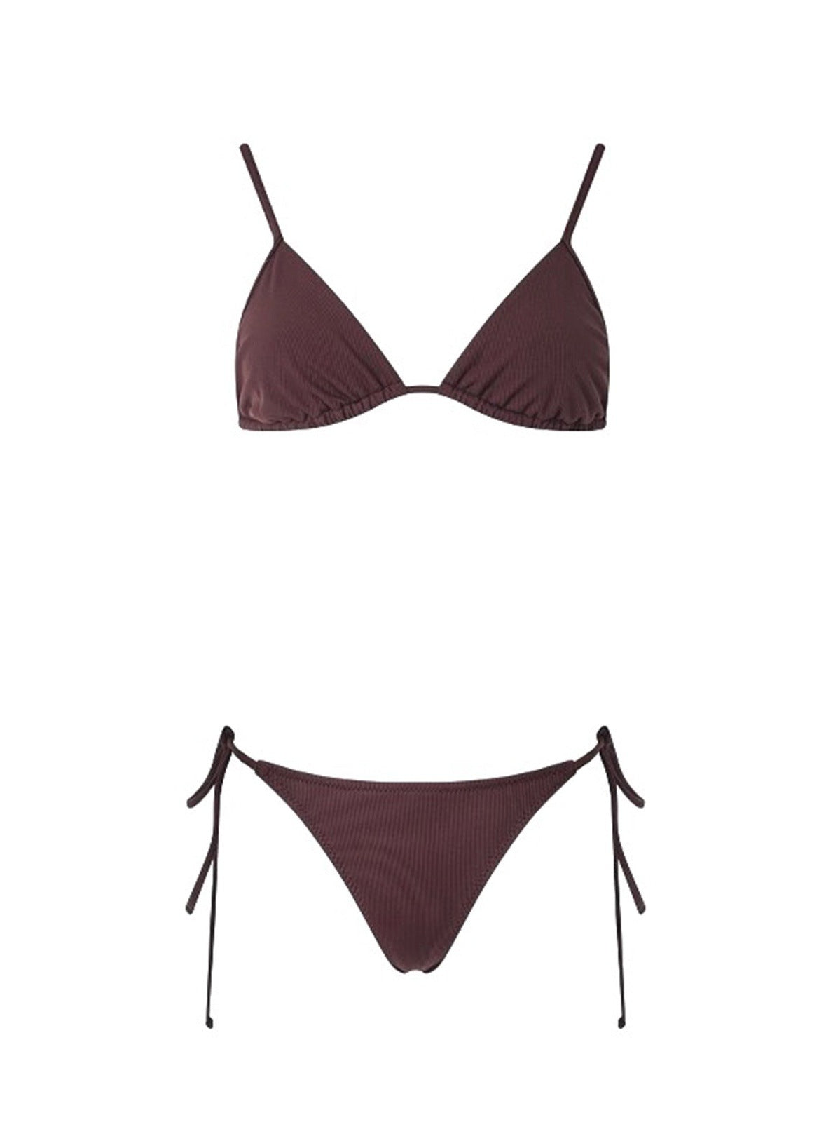 Bisous bikini in Merlot