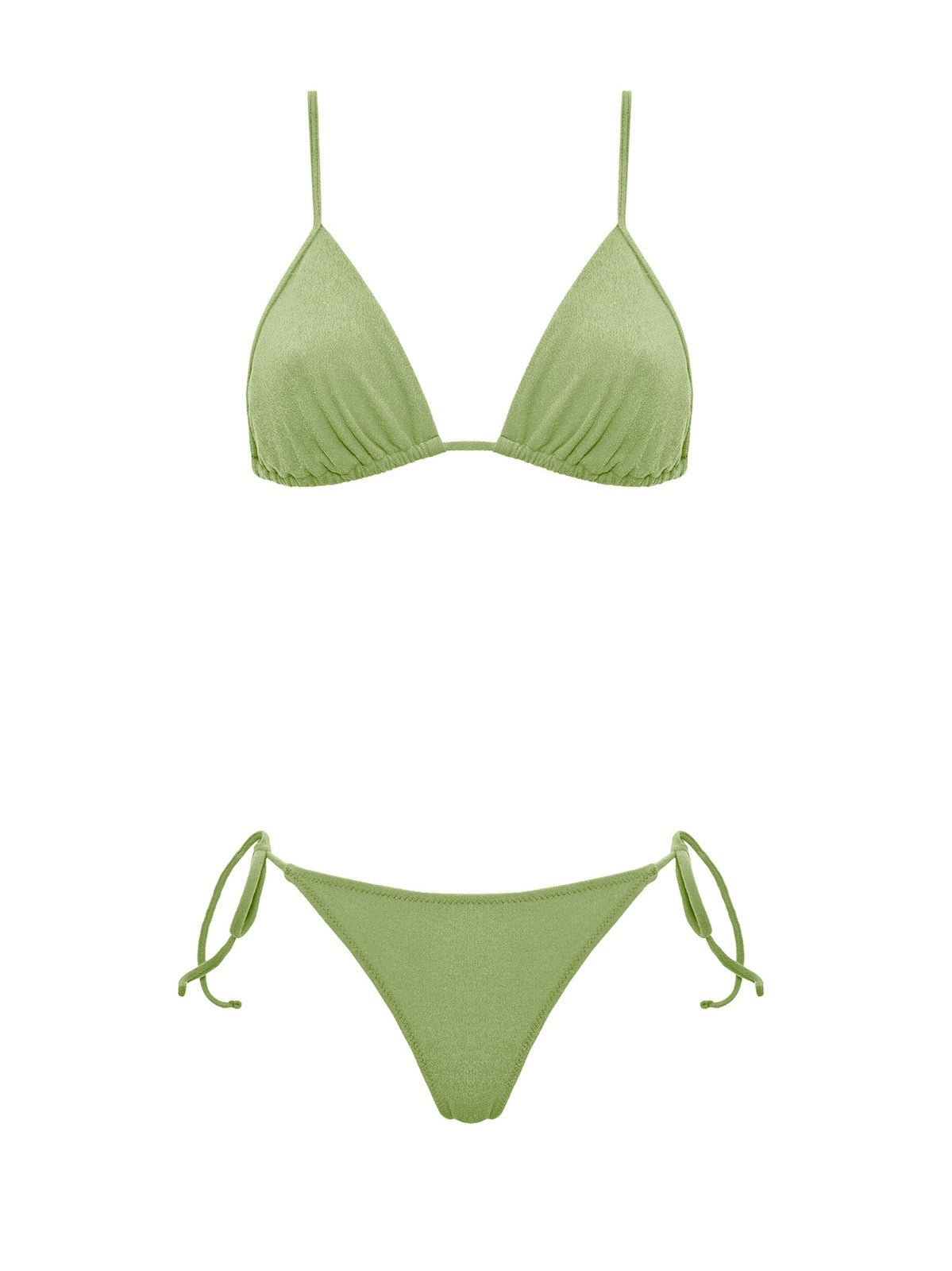 The Bisou bikini in Matcha - ReLife
